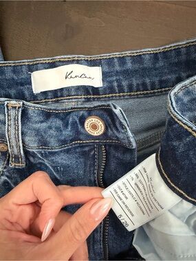 KanCan Dark Blue Straight Leg Jeans
